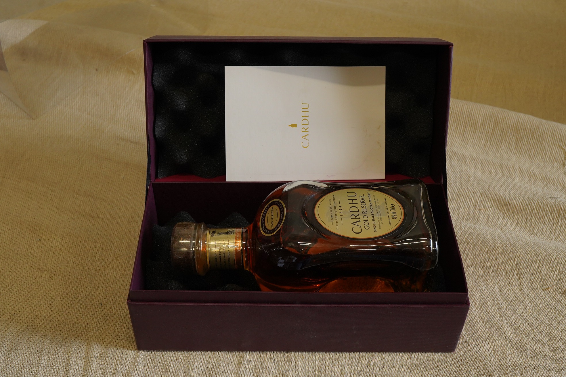 Cardhu, Gold Reserve Whisky, NV
